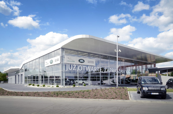 Car-Master salon samochodowy Jaguar 1 Realizacje Palmer klimatyzacja, wentylacja kraków