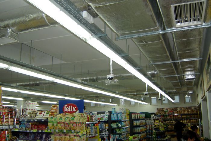 Lewiatan Sklep Market 2 Realizacje Palmer klimatyzacja, wentylacja kraków