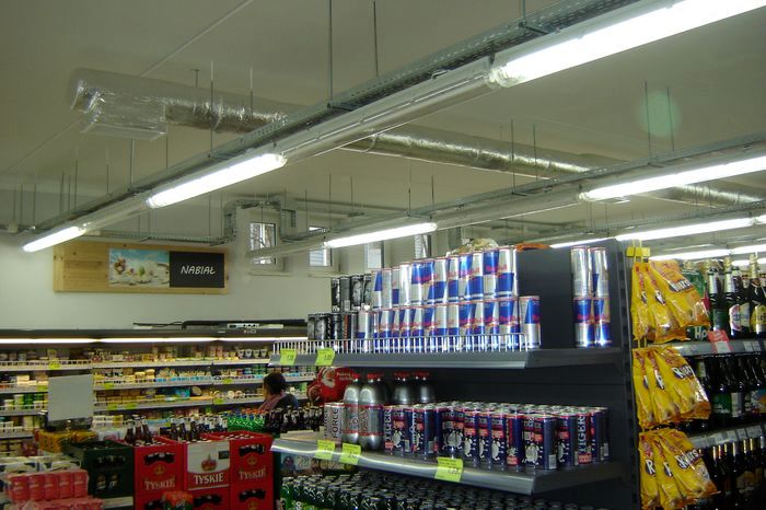 Lewiatan Sklep Market 3 Realizacje Palmer klimatyzacja, wentylacja kraków